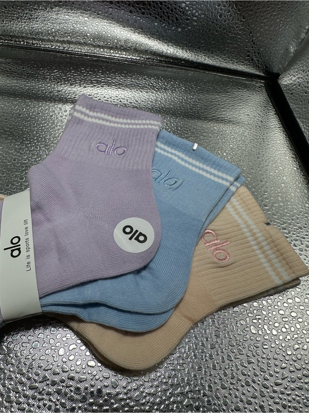 ALO Yoga Socks 3 Pack N/A